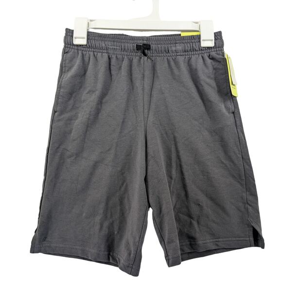 All In Motion‎ Core Shorts Medium Gray Boys Athletic Sweats Lounge Gym Sports - Picture 1 of 8